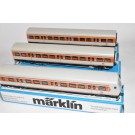 Marklin H0 4183,4184 en 4185.Wagon set 3-delig