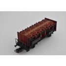 Marklin H0 4657 wagon met zuur containers